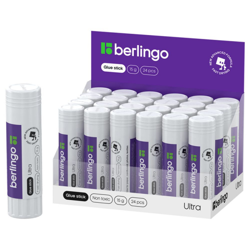 Клей-карандаш Berlingo "Ultra", 15г