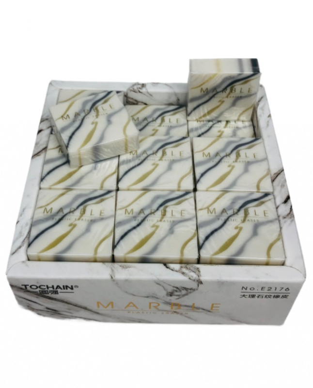 Ластик "Marble", квадратный, мраморный стиль, 35*35*11мм Ластик "Marble", квадратный, мраморный стиль, 35*35*11мм