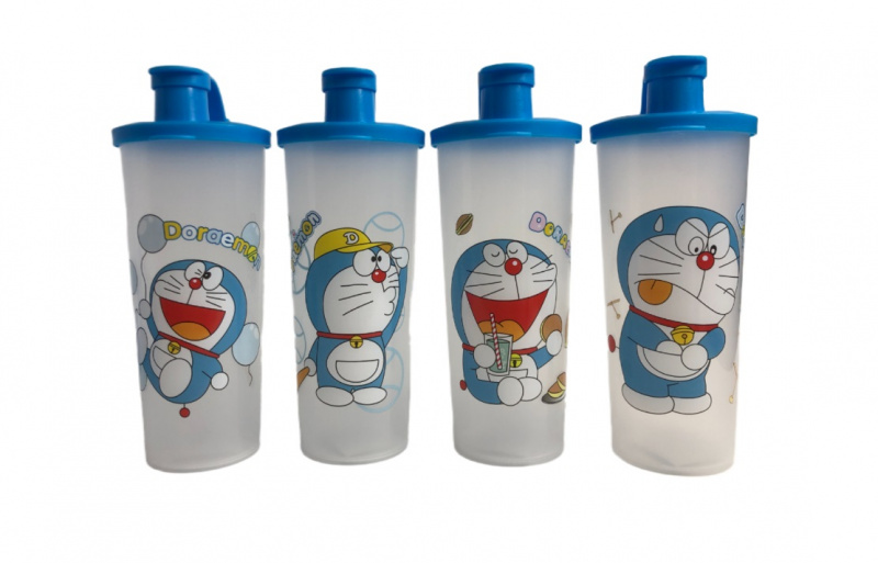 Бутылка для воды с крышкой и поильником, doraemon, 450 мл., пластик, арт. 4900910101 (12/480) Бутылка для воды с крышкой и поильником, doraemon, 450 мл., пластик, арт. 4900910101 (12/480)