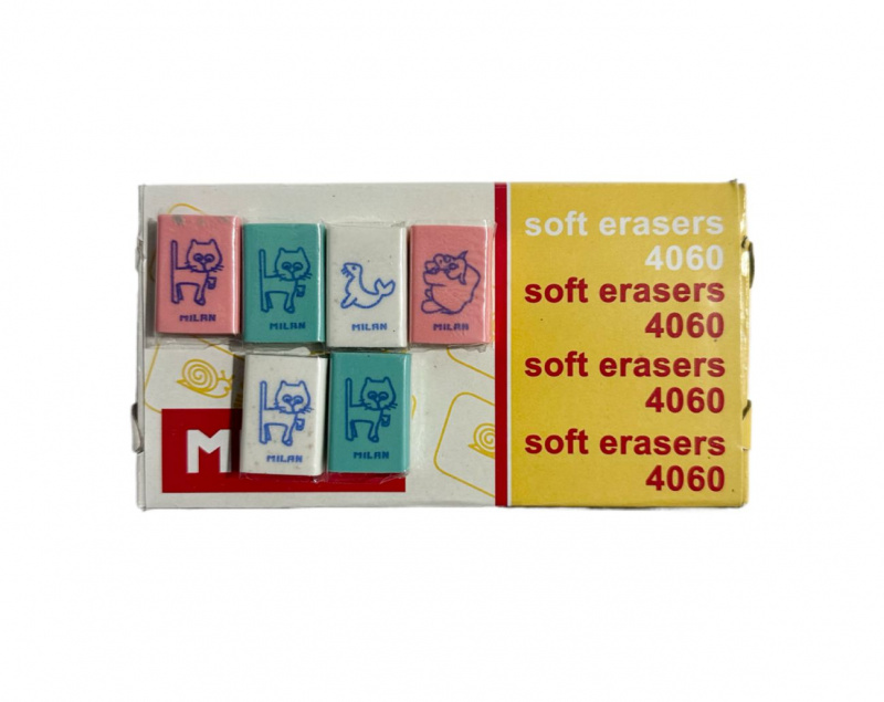 Ластик MILAND soft erasers 4060 Ластик MILAND soft erasers 4060