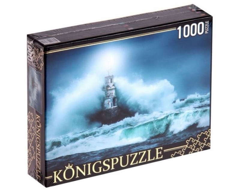 06. Konigspuzzle. ПАЗЛЫ 1000 элементов. ГИК1000-6531 МАЯК И ШТОРМ