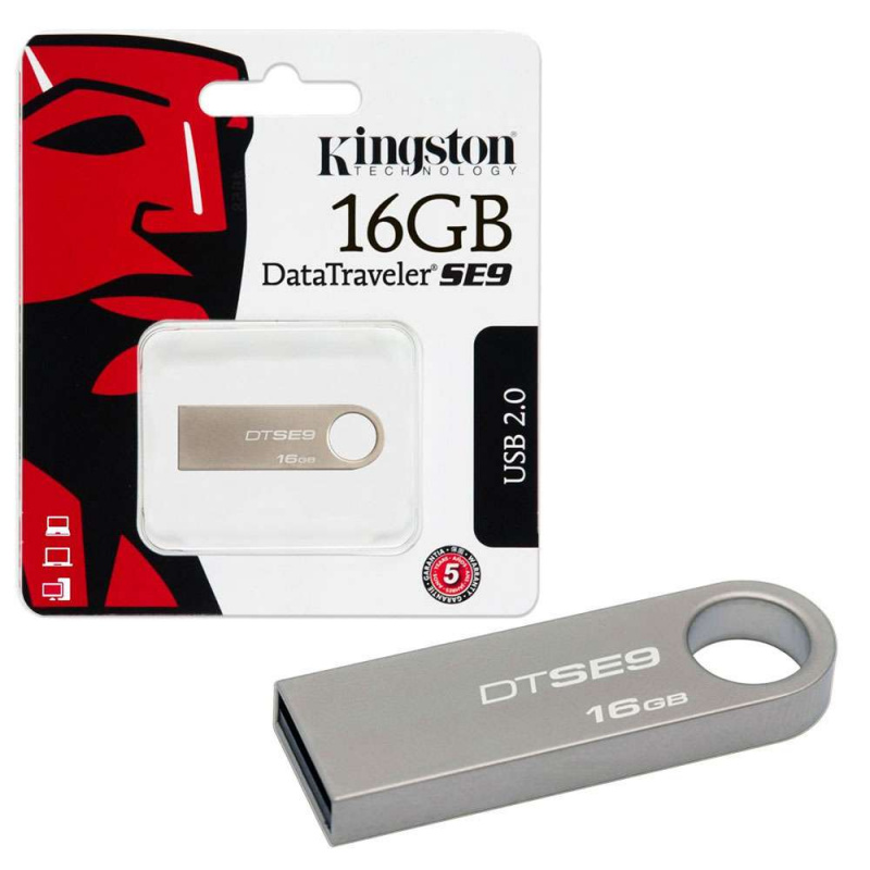 Флешка KINGSTON на 16 гб USB 2.0