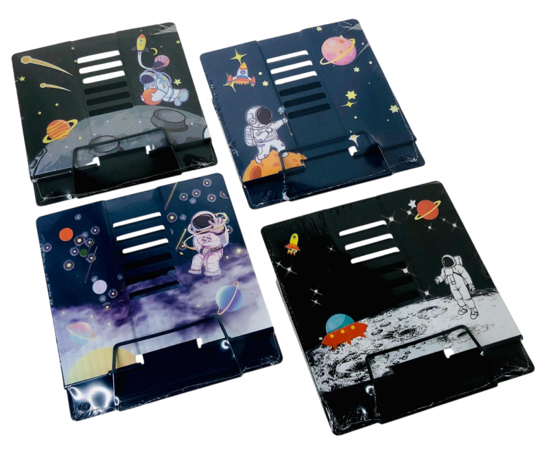 Подставка для книг Kazmir "Космос-3", регулируемый угол наклона, металлическая Подставка для книг Kazmir "Космос-3", регулируемый угол наклона, металлическая
