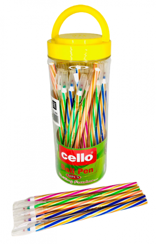 Ручка шариковая Cello, арт. CL-268L (в тубусе 50/2000)
