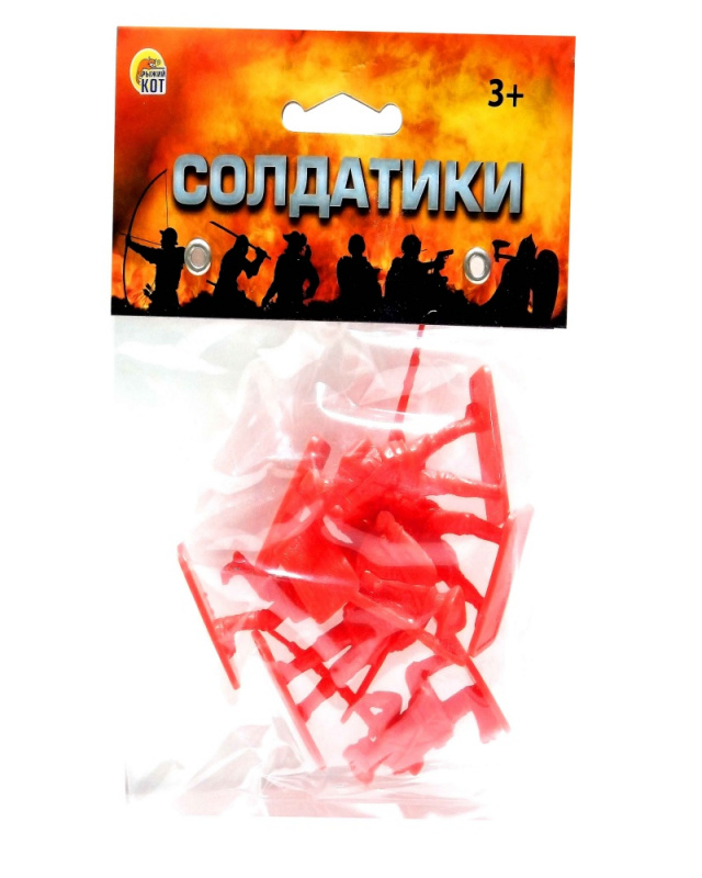 Солдатики (6 шт. в наборе) "ВОЕННЫЙ ОТРЯД" (арт. И-7635) Солдатики (6 шт. в наборе) "ВОЕННЫЙ ОТРЯД" (арт. И-7635)