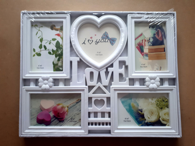 Фоторамка на 4 фото LOVE 42*33 KZ-1010