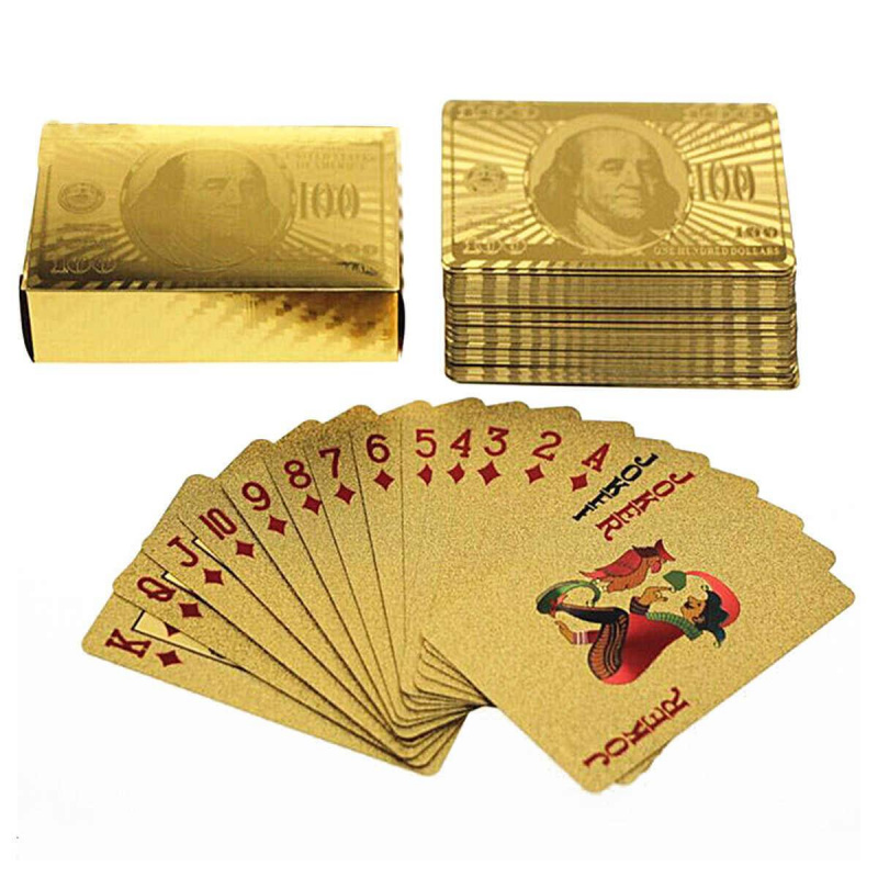 Карты игральные пластиковые 54шт, арт. 9833