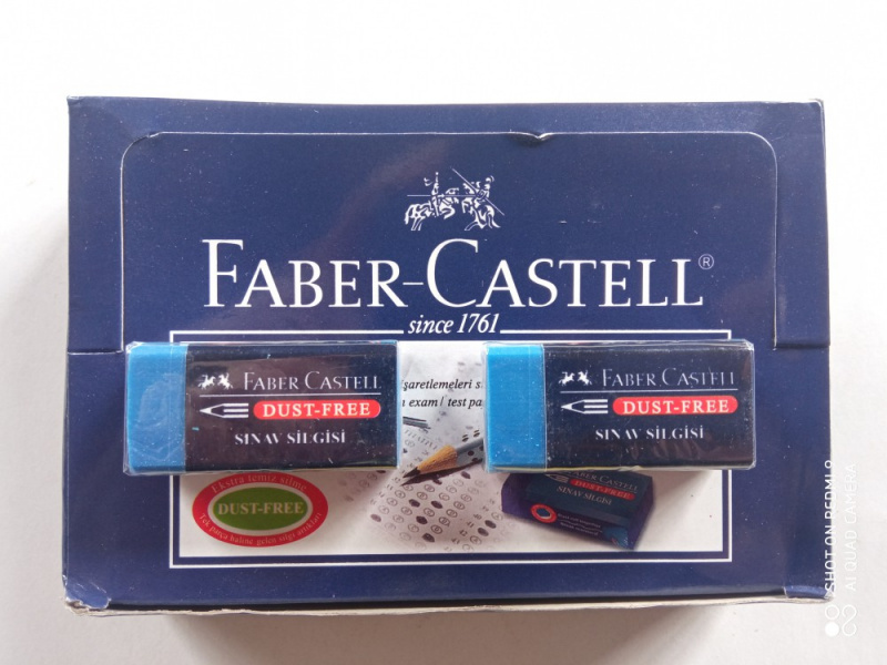 Ластик синий мягкий  FABERCASТELL 4,5*2см