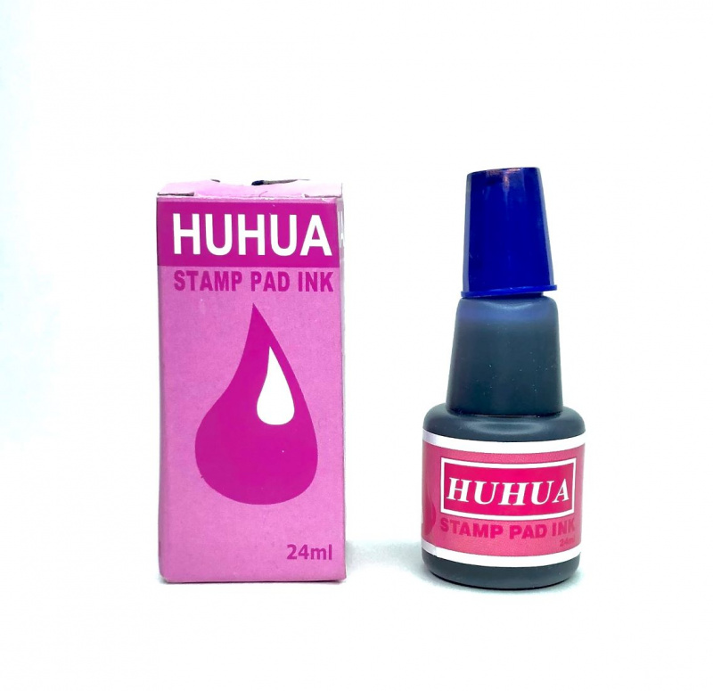 Штемпельная краска 24ml СИНЯЯ KZ-352