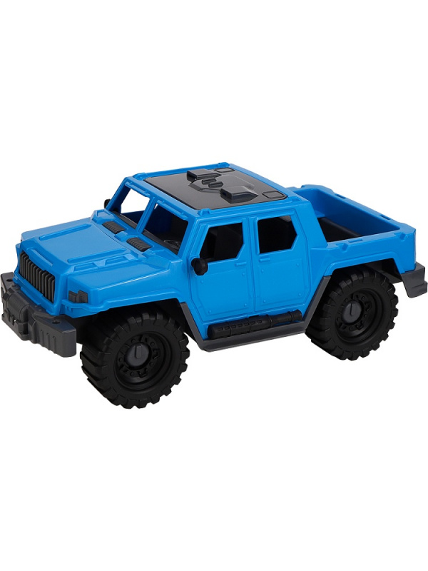 Джип "Альфа" Городской (без тента, голубой)  (арт. И-8938)