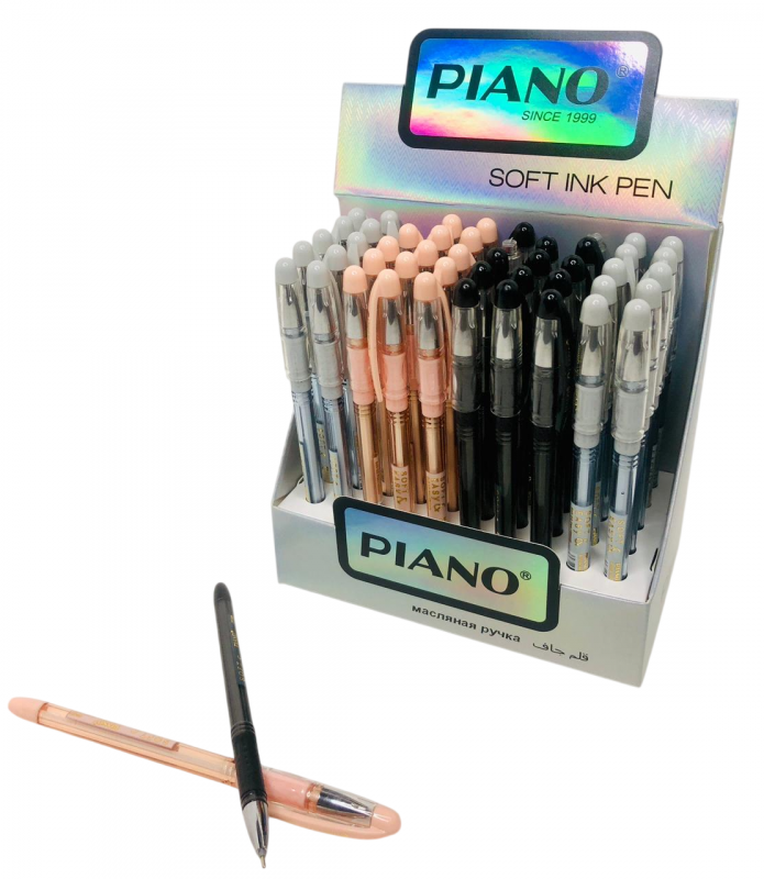 Ручка шариковая масляная Piano Classic, цвет чернил синий, арт. PT-020 Ручка шариковая масляная Piano Classic, цвет чернил синий, арт. PT-020