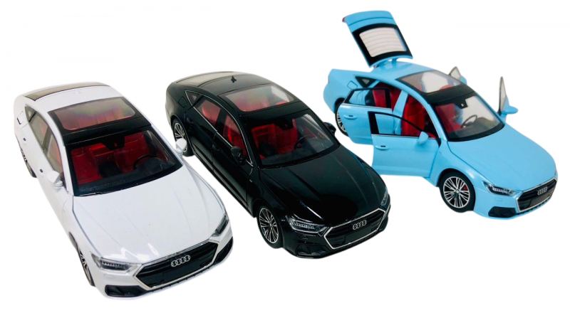 Машина металлическая AUDI A7, иннерционная, 21 см, открывающ. детали