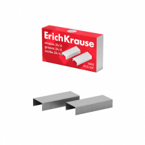 Скобы №24/6 ErichKrause® (коробка 1000 шт.)