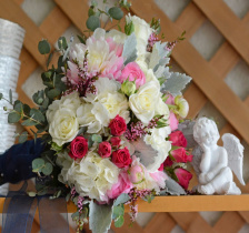 Холст с красками 30х40 см по номерам. ПРЕКРАСНЫЙ БУКЕТ (Арт. Х-9043)