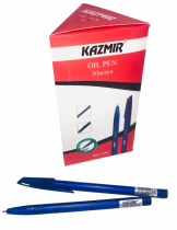 Ручка шариковая на масляной основе KAZMIR OIL PEN 0,7мм синий (30/1440) Ручка шариковая на масляной основе KAZMIR OIL PEN 0,7мм синий (30/1440)