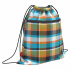 Мешок для обуви ErichKrause® с карманом на молнии 500х410мм Colorado Tartan