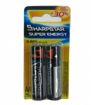 Батарейка Sharpstar AA (R6/1.5V), пальчиковая, 2B