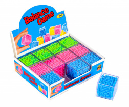 Головоломка-лабиринт 3D ( 3,5 см) (микс) (арт. S75) кратно 12