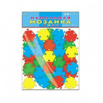 НАПОЛЬНАЯ МОЗАИКА МИНИ В ПАКЕТЕ (24 детали) (Арт. М-0522)