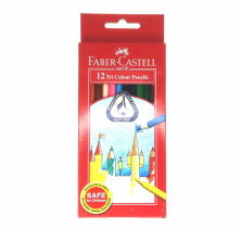 Карандаши цветные 12 цв. Faber-Castell, арт. FC-115833A