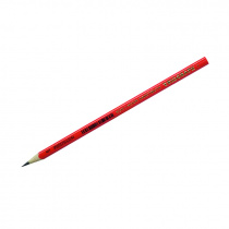 Карандаш чернографитный TRIOGRAPH 1802, B, красный корпус