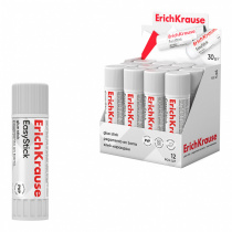 Клей-карандаш ErichKrause® Standard, 30г (в коробке-дисплее по 12 шт.)
