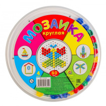 01. МОЗАИКА КРУГЛАЯ. 80 шт. (Арт. М-5655)