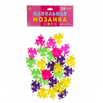 НАПОЛЬНАЯ МОЗАИКА МИНИ В ПАКЕТЕ (24 детали) (для девочек) (Арт. М-5781)