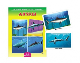 ДИД. ПОСОБИЕ. АКУЛЫ (Арт. ПД-0629)