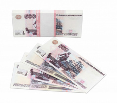 Шуточные деньги 500 дублей 9-50-0012