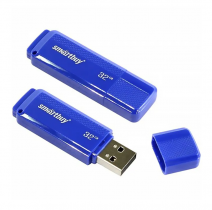 Флеш-накопитель Smart Buy "Dock" 32GB, USB 2.0 Flash Drive, синий