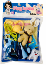 Игровой набор доктора с мягкой игрушкой, арт. 6688-16