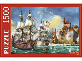 ПАЗЛЫ 1500 элементов. Ф1500-2644 ВОЕННО-МОРСКОЕ НАСТУПЛЕНИЕ